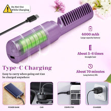Meneflix Portable Mini Hair Straightener Hot Comb