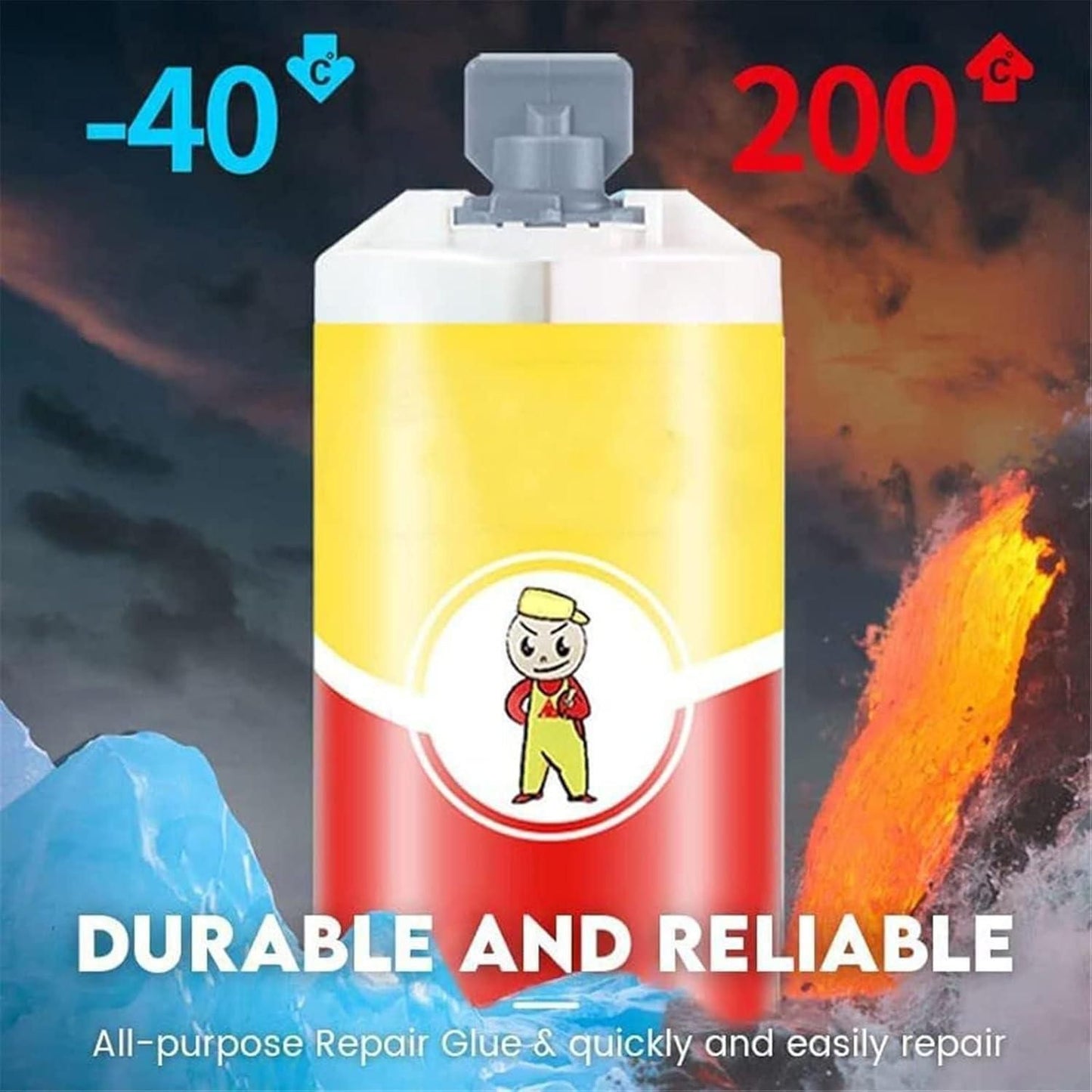 All Purpose Repair Glue (Pack of 2)