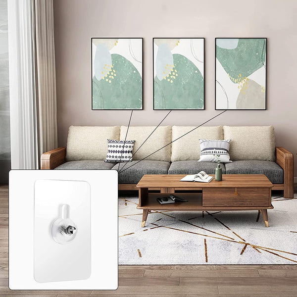 UltraHook - Heavy-Duty Adhesive Wall Hooks